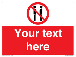 Custom prohibition not face to face